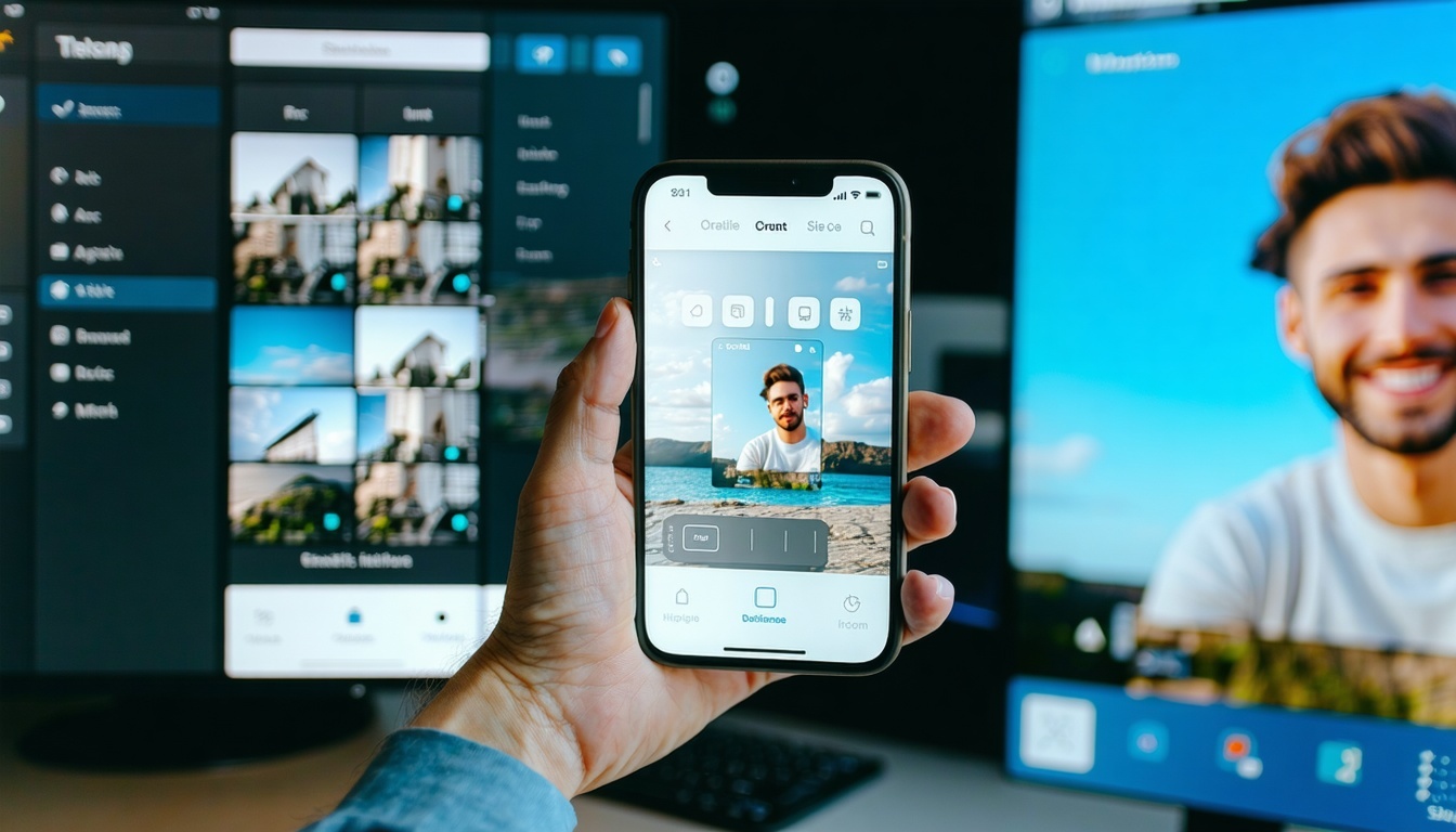Interface utilisateur moderne pour applications mobiles